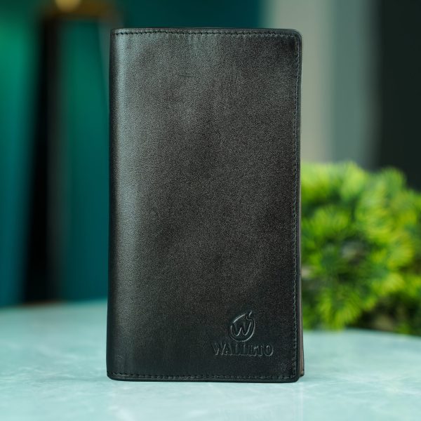 MOTO WALLET CLASSIC GLOSSY BLACK PREMIUM