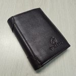 SMALL MOTO WALLET BROWN CHOCOLATE PREMIUM