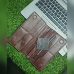 MOTO WALLET CLASSIC GLOSSY CHOCOLATE PREMIUM - Image 4