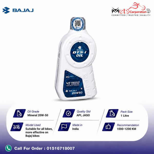 BAJAJ  DTS i 20W-50 MINERAL 1L