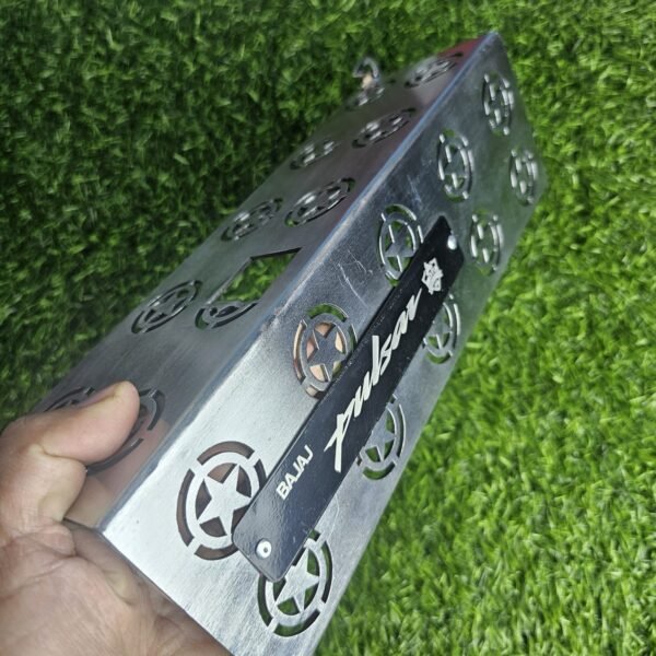 BAJAJ-PULSAR-SIGNLE-DISC-CYLENCER PROTECTOR-STAR MODEL-BIG-PREMIUM - Image 2