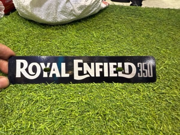 Laser Print Name Plate Royal Enfield-All-Model-Premium