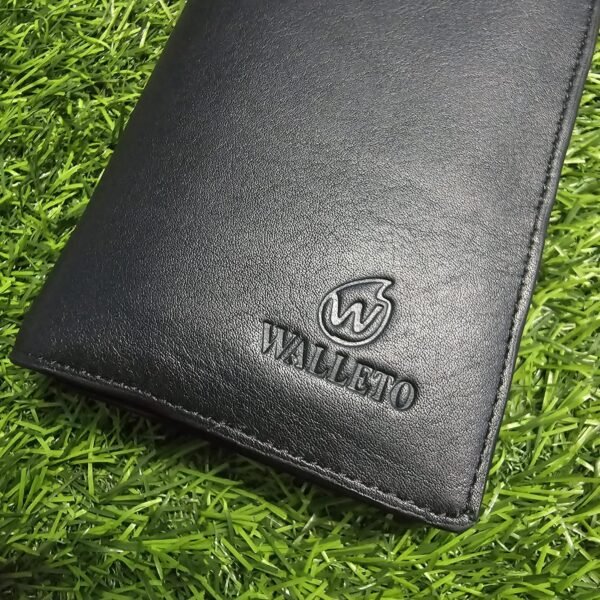 All in one Multifuntional Moto Wallet-100% Genuine Leather - Image 19