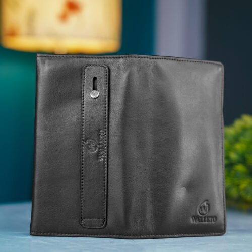 Multifuntional Motowallet-Biker’s Super Wallet-Premium-Black
