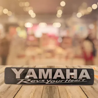 FRONT NAME PLATE & CLAM YAMAHA FZ V2 PREMIUM