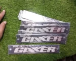 FRONT NAME PLATE & CLAM SUZUKI GIXXER ALL MODEL PREMIUM