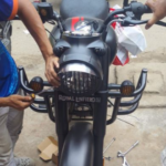 FRONT NAME PLATE ROYAL ENFIELD ALL MODEL PREMIUM - Image 2