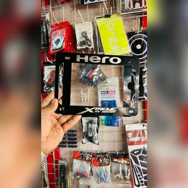 NUMBER PLATE COVER HERO XTREME 160R PREMIUM